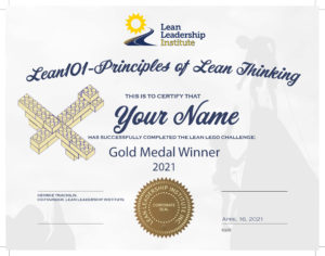 Certification Lego Winner – Blank with Seal